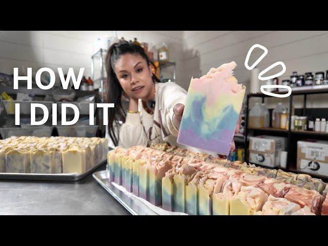 How I taught myself to make soap… FAST (self-taught)