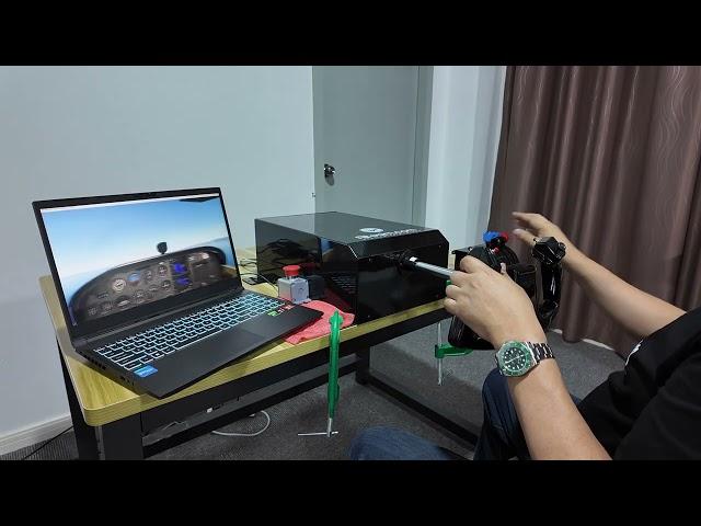 FliteSim.com CLS-60/120 Force Feedback Yoke Simulator Flight Test Profile