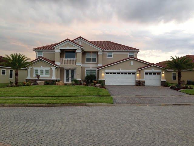 Luxury Home in Kissimmee, Florida.  Shows like a model home.