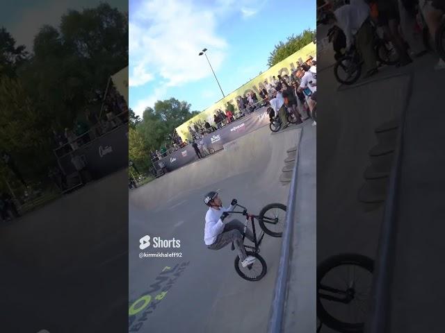 Backflip #BMX на летнем экстрим фесте в Москве выступали лучшие спортсмены BOWL2023