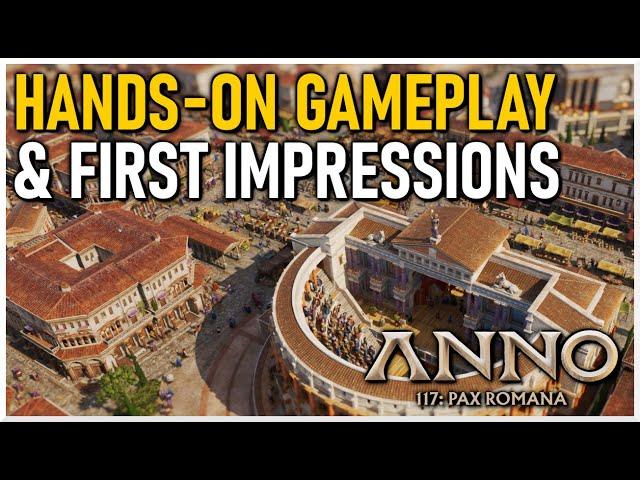 HANDS-ON Gameplay Reveal – Will Anno 117 Live Up to the Hype?!