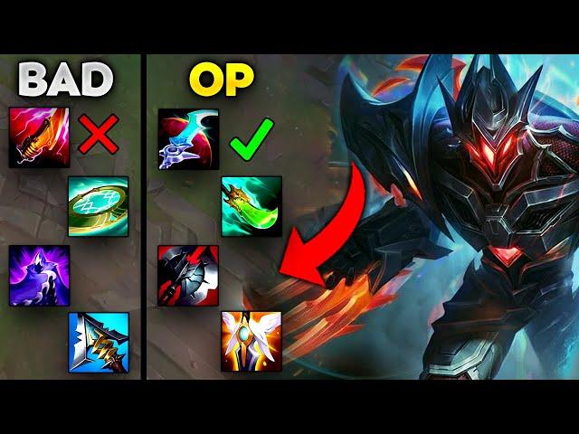 The BEST BUILD to SOLO CARRY and to LEARN ZED | Rank 1 Zed BZ