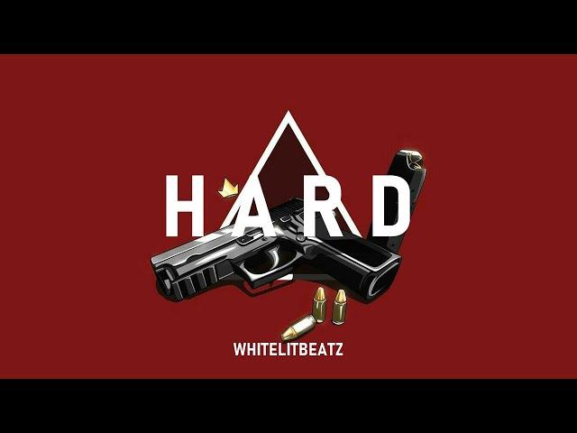 [무료비트] 벌스로만 채우기 좋은 빡센 트랩비트 - "HARD" │ 빡센 랩 비트 │ SKI MASK THE SLUMP GOD TYPE BEAT │ Prod.WhiteLIT