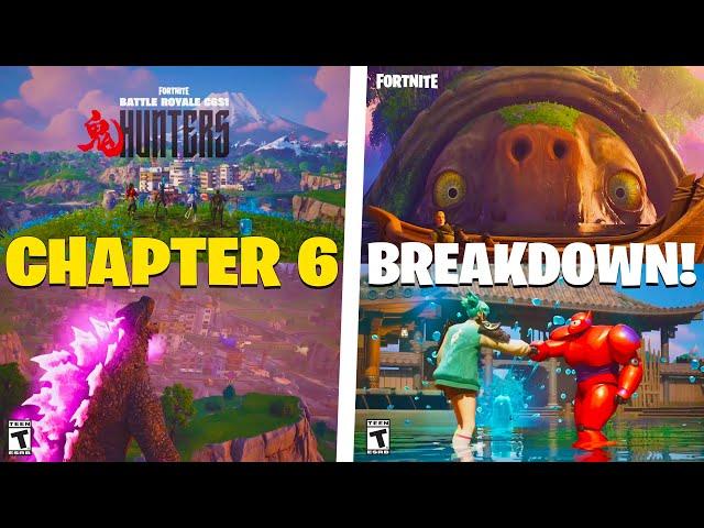 Fortnite Chapter 6 TRAILER BREAKDOWN! (SECRET Godzilla VS King Kong)