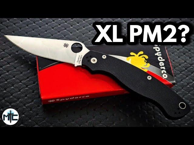 So They Made A GIANT PM2? | Spyderco Military 2 Folding Knife | Review