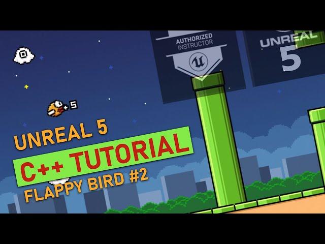 Unreal Engine 5 C++ Tutorial - Flappy Bird #2 - Generating Level