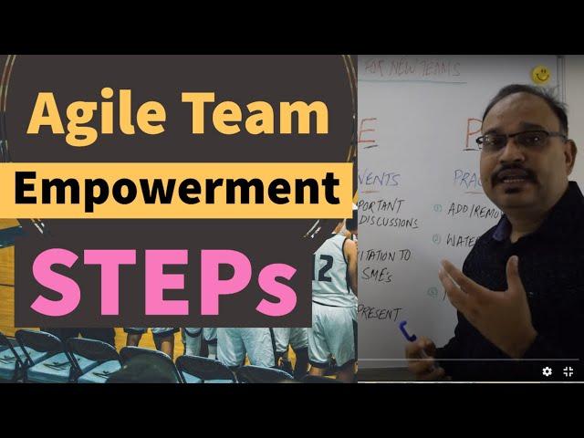 Agile Coaching - Empowerment STEPs for New Agile Teams