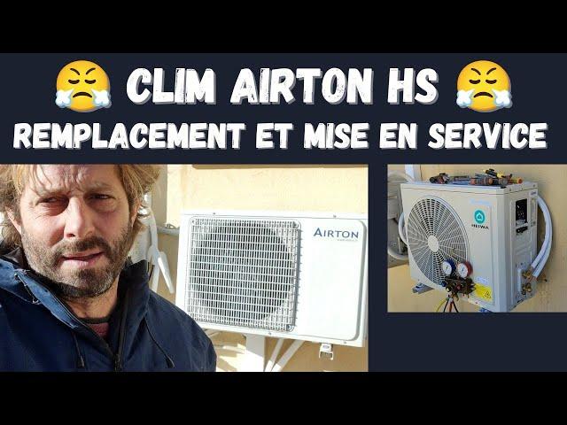 Clim AIRTON HS  : Remplacement