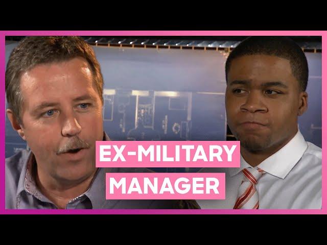 Ex-Military Manager Forces Late Employees To Do PUSH-UPS! | Mystery Diners