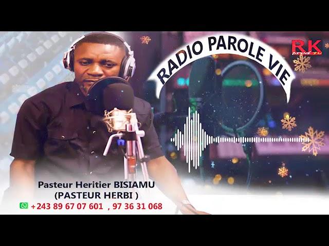 EXHORTATION  RADIO PAROLE VIE LE 29 10 2024