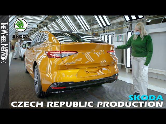 Skoda Production in Czechia (Fabia, Octavia, Superb, Kamiq, Kodiaq and Enyaq iV)