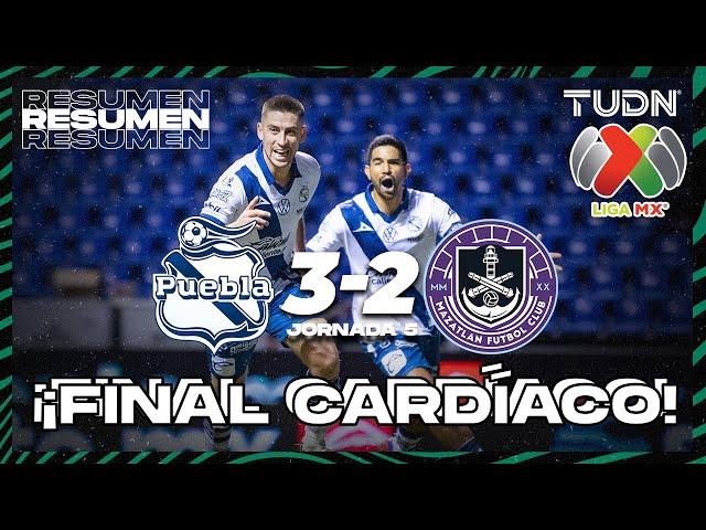 HIGHLIGHTS | Puebla 3-2 Mazatlán | Liga Mx - CL2024 J5 | TUDN