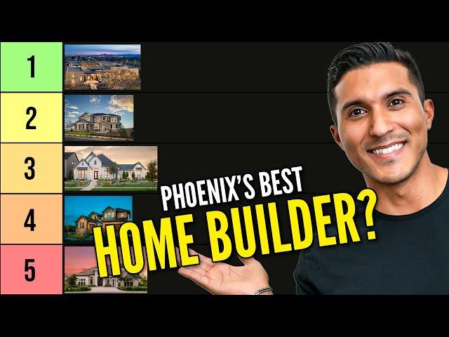 Phoenix Arizona's BEST & WORST NEW Home Builders RANKED