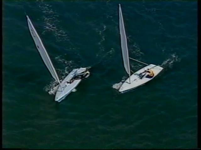 Sydney Olympics 2000 Ben Ainslie sailing (Laser)