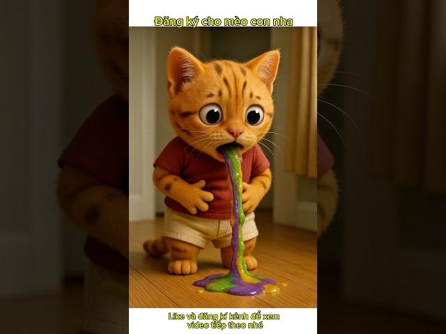 Mèo con bị troll và cái kết #cat #ai #shorts #anime #cats #cartoon #cute #meow #meo #funny