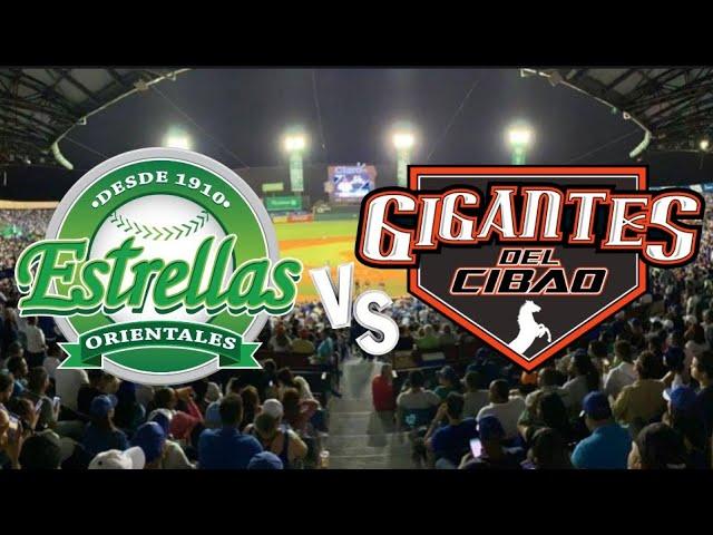 🟢ESTRELLAS ORIENTALES Vs 🟤GIGANTES DEL CIBAO en VIVO️