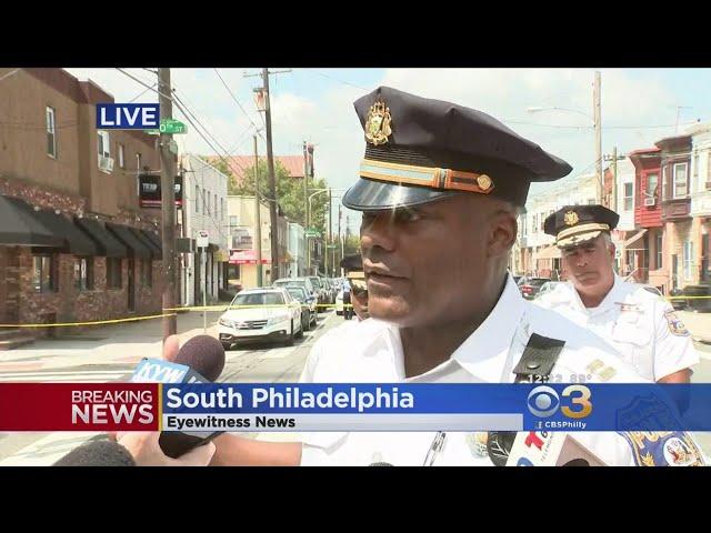 Police Give Update On Officer-Involved Shooting In South Philadelphia