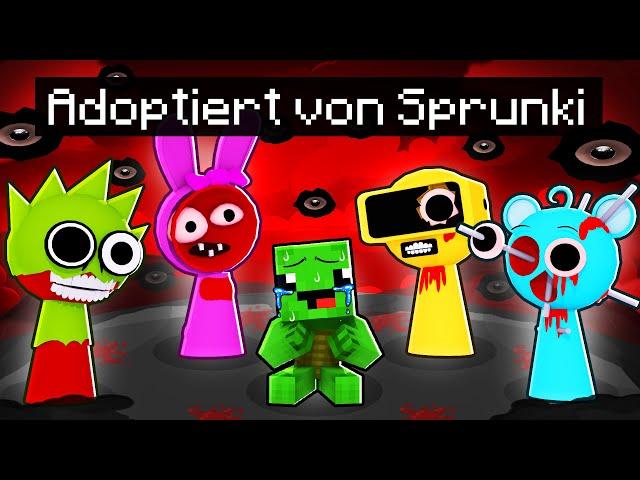 Adoptiert von HORROR SPRUNKI in MInecraft!