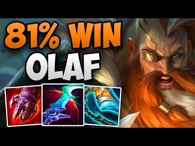 81% WIN RATE OLAF IN CHALLENGER! | CHALLENGER OLAF TOP GAMEPLAY | Patch 14.6 S14