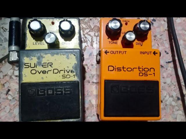 Boss SD-1Japan black label VS.  Boss DS-1 Japan Silver screw. What do you thinking?