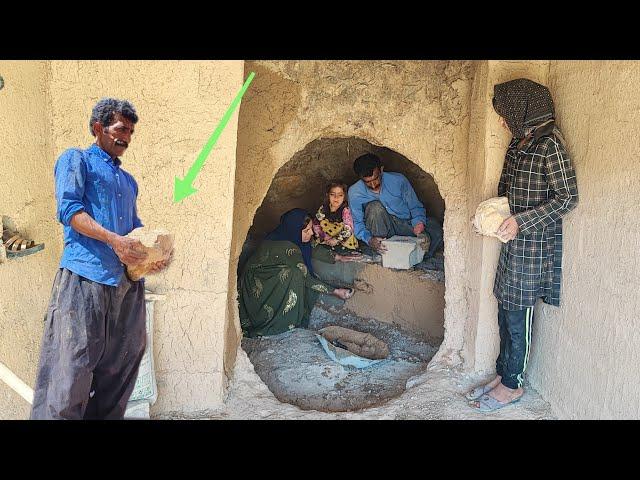 Completing the stove table: The firm step of the nomadic lady in the magical cave