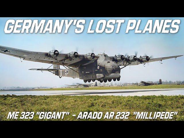 Messerschmitt Me 323 "Gigant", Arado 232 "Millipede" And Advanced German WW2 Transport Aircraft