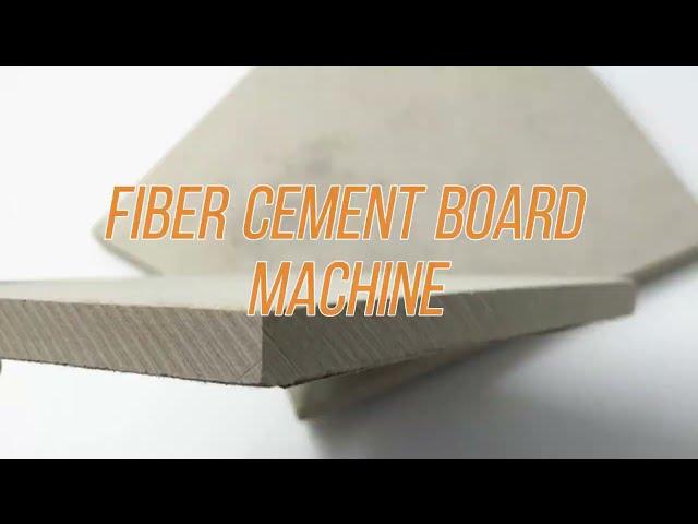 New Green Building Material Board Machine Exterior Wall Fiber Cement Board Machine