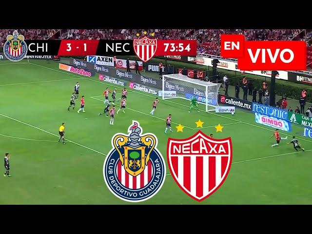  CHIVAS VS NECAXA EN VIVO Y EN DIRECTO / LIGA MX APERTURA 2024