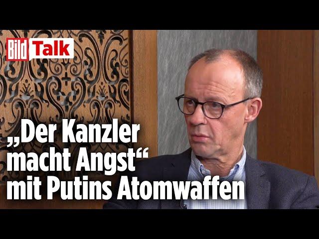 Merz über den russischen Angriffskrieg, Taurus-Raketen und Olaf Scholz  | BILD TALK