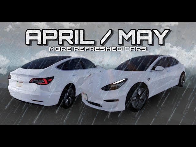 APRIL / MAY 2023 - More Refreshed Cars + Tesla?! - Greenville Gv Car Leaks (ROBLOX) | EuCars