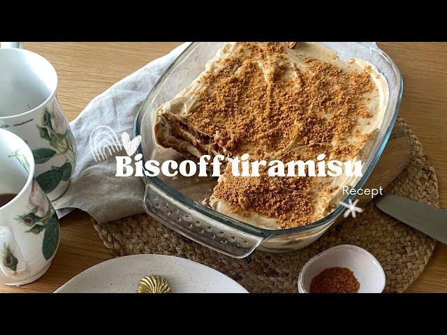 How to make Biscoff tiramisu