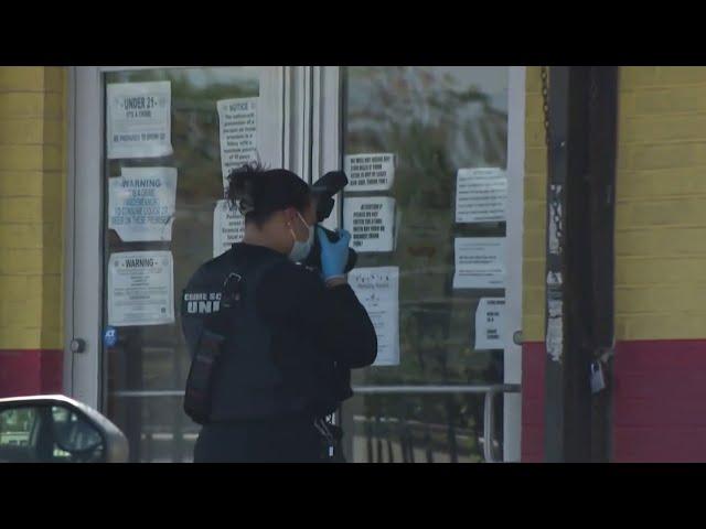 Woman shot multiple times while working inside southwest Houston liquor store