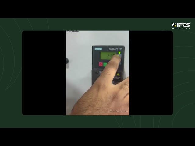 VFD ON IMENS V20 VFRQUENCY CONVERTER OR VFD | IPCS GLOBAL