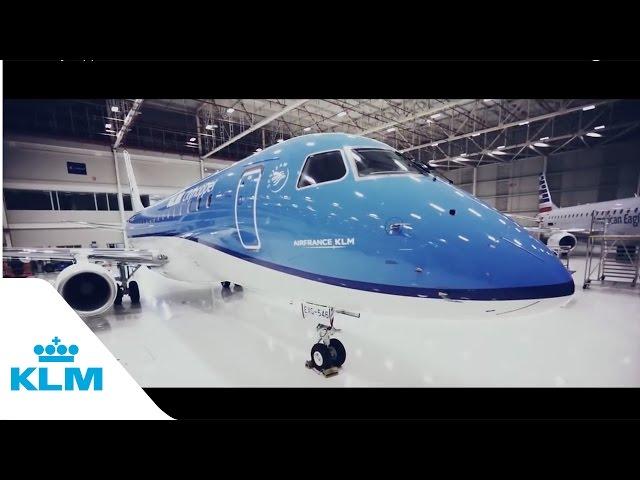 KLM Cityhopper first Embraer 175