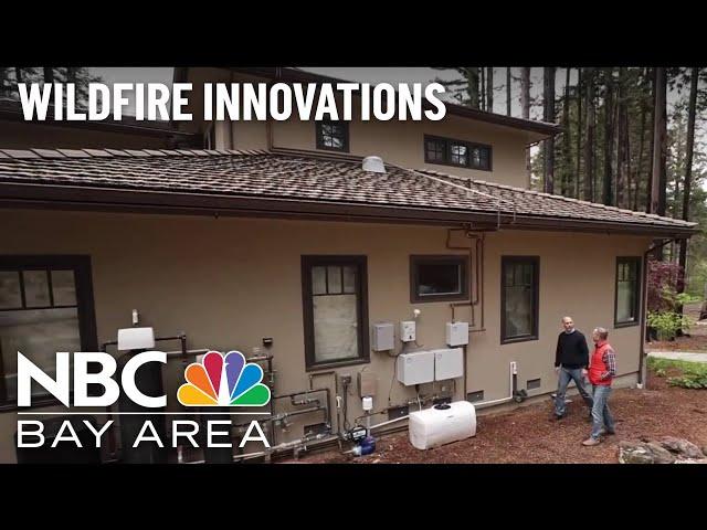 Facing Wildfire Risk, Homeowners Turn to New Innovations to Protect Their Homes