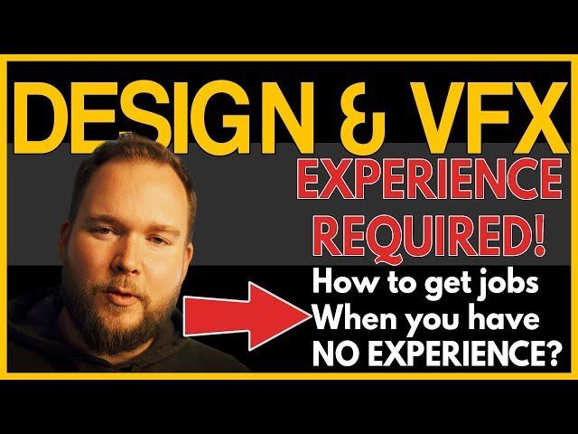 How to get a job as a 3D artist (without any experience) VFX Design 3D Career CGI