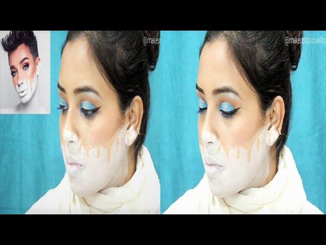 BLANK CANVAS...| Inspired By James Charles | Makeup Topics With Garima S