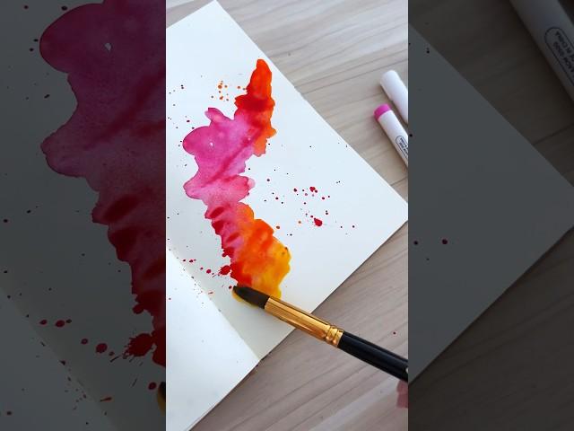 Easy & AESTHETIC sketchbook idea! #sketchbookideas #satisfying #relaxingart