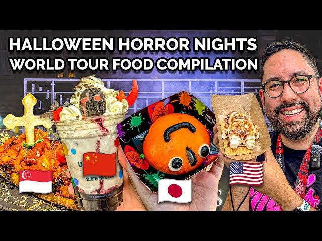 How Universal Studios Does Food Around the World for Horror Nights!