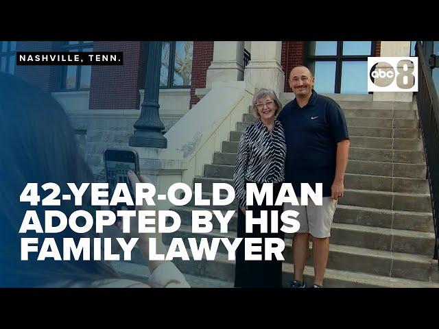 Rare adult adoption with a back story you won't forget