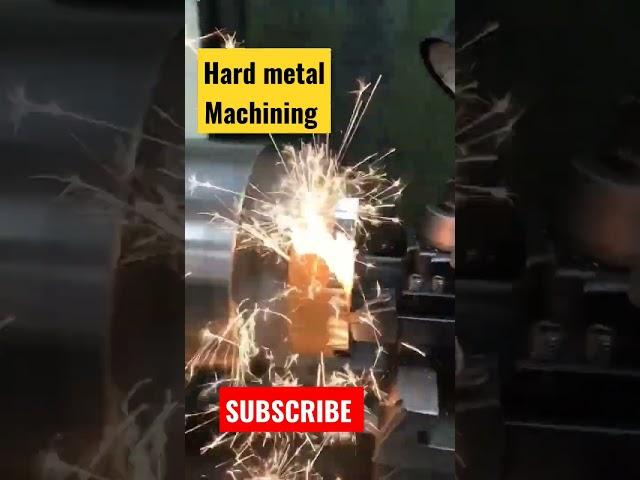 Workshop technology| Hard metal machining on lathe machine| Single point cutting tools Lathe machine