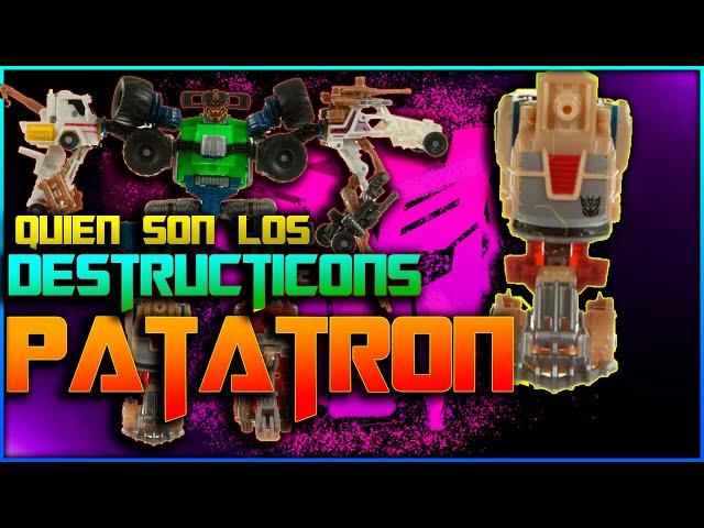 QUIENES SON LOS DESTRUCTICONS/ PATATRON / MUDSLINBGER | ESPECIAL ANIVERSARIO #7 @ULTRAPRIMETF