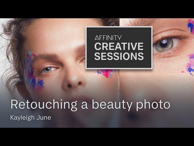 How to retouch a beauty photo with photographer Kayleigh June