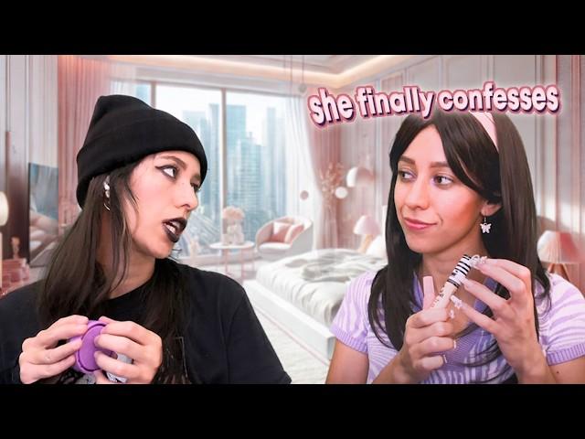 ASMR Mean Girl and Emo Girl Get You Ready for Prom  FINALE (makeup, piercings, drama)