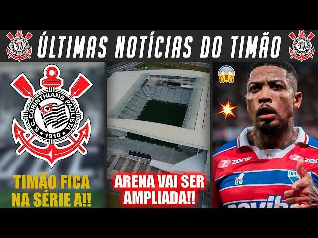 AUGUSTO PROMETE AMPLIAÇÃO DA ARENA! MARINHO PROVOCOU O CORINTHIANS! PROBABILIDADE DA SÉRIE A E+