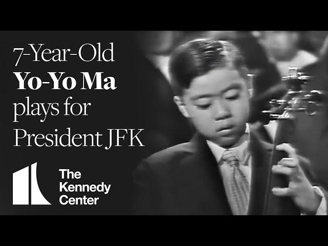 7-Year-Old Cellist Prodigy Yo-Yo Ma's Debut Performance for President JFK | The Kennedy Center