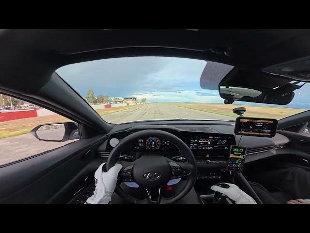 Hyundai Elantra N - Giving People Rides at Buttonwillow Raceway