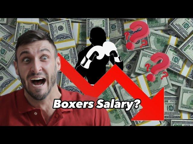 How Much Pro boxers REALLY GET PAID!