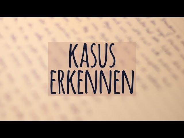 Kasus erkennen einfach erklärt! | Nominativ | Genitiv | Dativ | Akkusativ