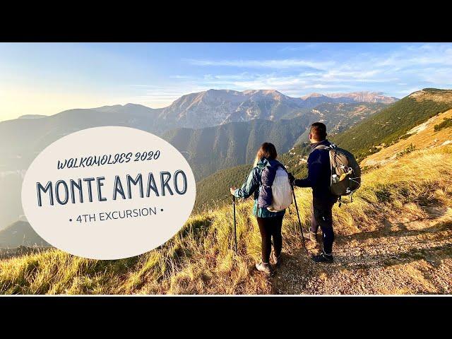 HIKING THE SECOND TALLEST MOUNTAIN RANGE IN THE APENNINES IN ITALY- MONTE AMARO